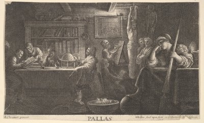 Reino de Pallas, 1646 de Wenceslaus Hollar