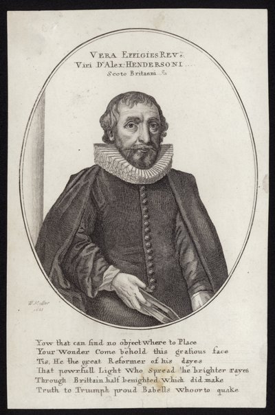 Reverendo Alexander Henderson de Wenceslaus Hollar