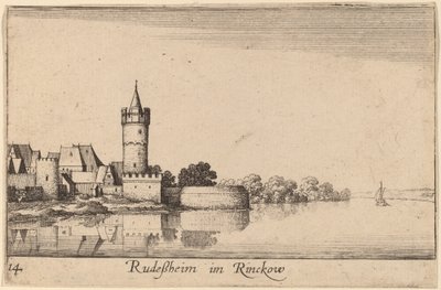 Rudesheim de Wenceslaus Hollar