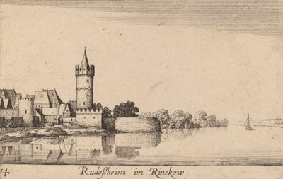 Rudesheim de Wenceslaus Hollar