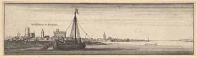 Rüdesheim, 1642-44 de Wenceslaus Hollar