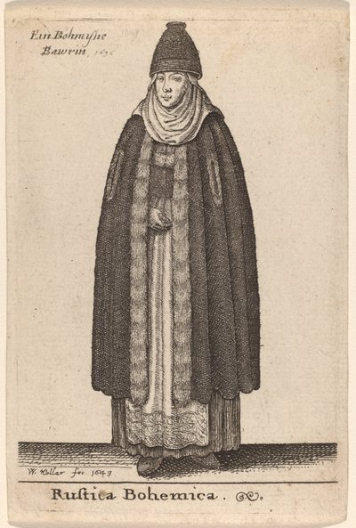 Rustica Bohemica de Wenceslaus Hollar