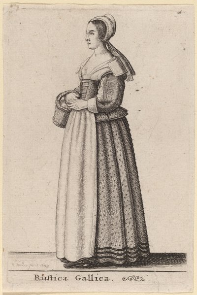 Rústica Gallica de Wenceslaus Hollar