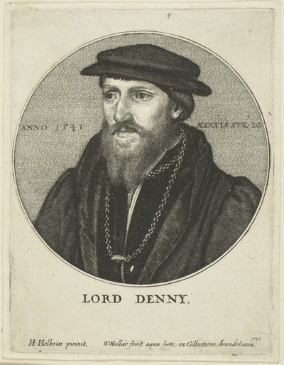 Sir Anthony Denny de Wenceslaus Hollar