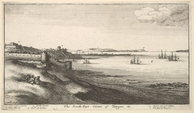 Esquina sureste de Tánger, 1669-73 de Wenceslaus Hollar
