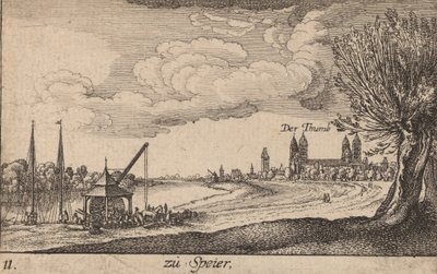 Speyer, 1635 de Wenceslaus Hollar