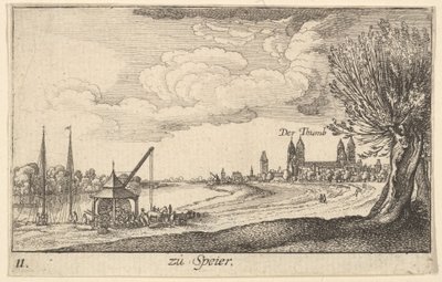 Speyer, 1635 de Wenceslaus Hollar