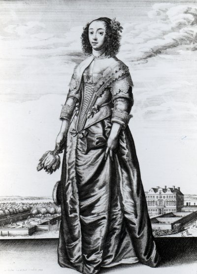 Primavera, 1643 de Wenceslaus Hollar