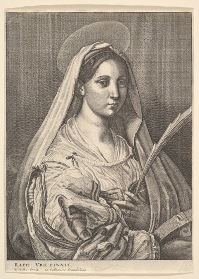 Santa Catalina de Alejandría de Wenceslaus Hollar