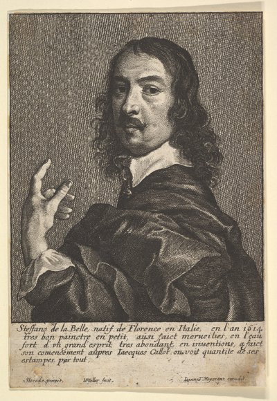 Stefano della Bella, 1649 de Wenceslaus Hollar