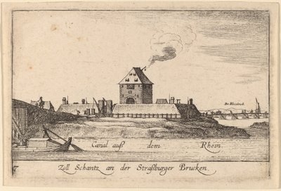 Estrasburgo: La Casa del Peaje de Wenceslaus Hollar