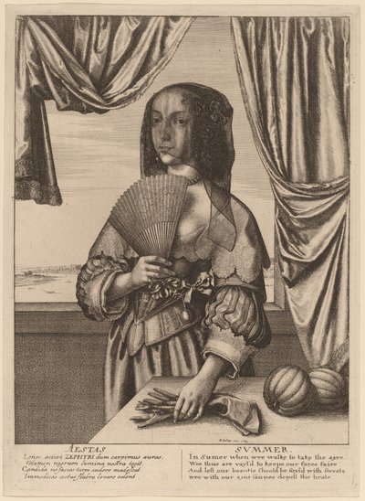 Verano de Wenceslaus Hollar