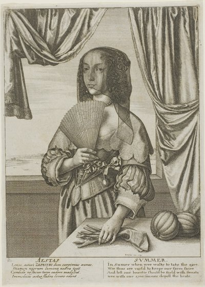 Verano de Wenceslaus Hollar
