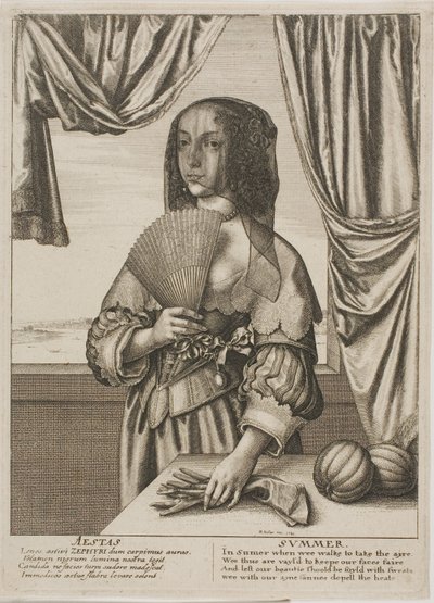 Verano de Wenceslaus Hollar