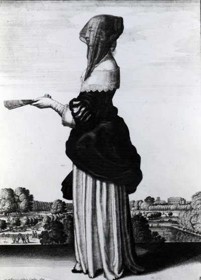 Verano, 1644 de Wenceslaus Hollar