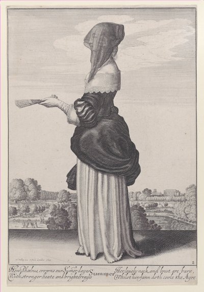 Verano, de Las Estaciones de Wenceslaus Hollar