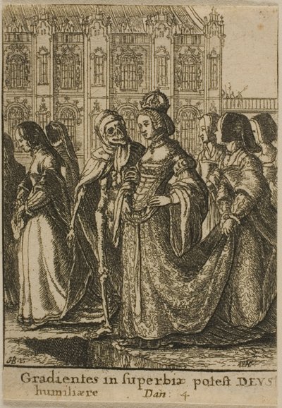 La emperatriz y la muerte de Wenceslaus Hollar