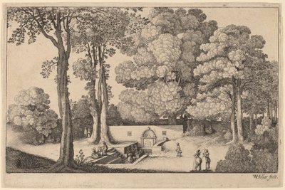 El manantial mineral de Wenceslaus Hollar