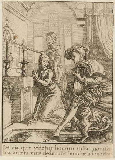 La monja y la muerte de Wenceslaus Hollar
