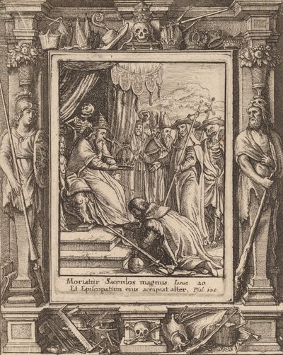 El Papa de Wenceslaus Hollar