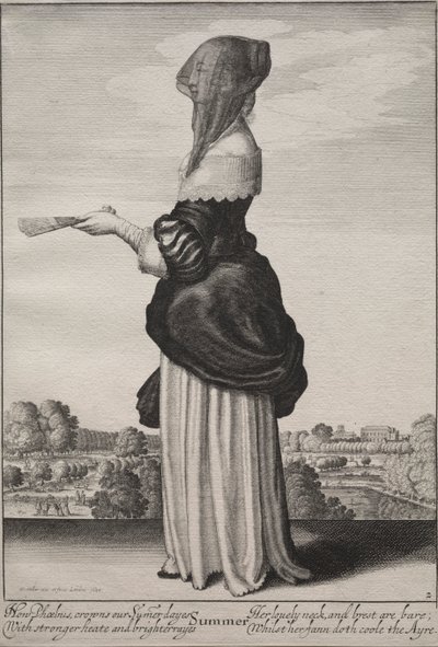 Las estaciones: Verano de Wenceslaus Hollar