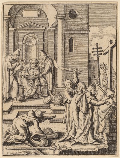 El lavado de manos de Wenceslaus Hollar