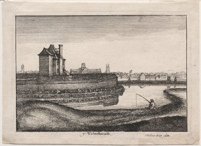 la casa de agua de Wenceslaus Hollar