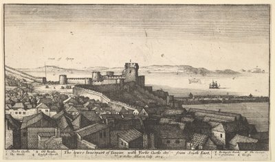 La parte interior inferior de Tánger de Wenceslaus Hollar