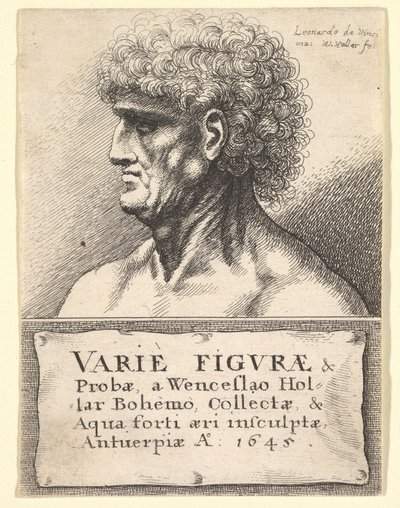 Portada de Varie Figuræ & Probæ de Wenceslaus Hollar