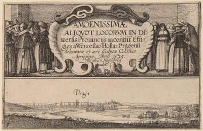 Página del título de Wenceslaus Hollar