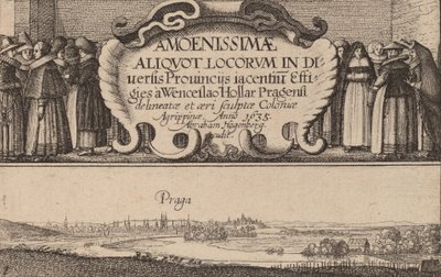 Página de Título, 1635 de Wenceslaus Hollar