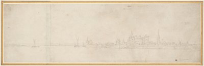 Vista de Orsoy de Wenceslaus Hollar