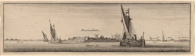 Vista de Shenckenschantz, 1647 de Wenceslaus Hollar