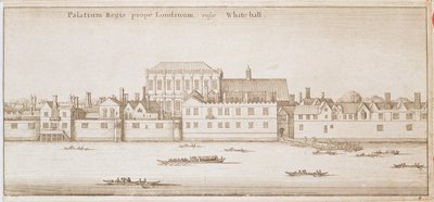 Vista de Whitehall, 1645 de Wenceslaus Hollar