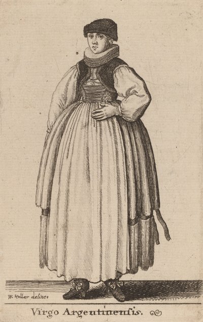 Virgen argentinense de Wenceslaus Hollar