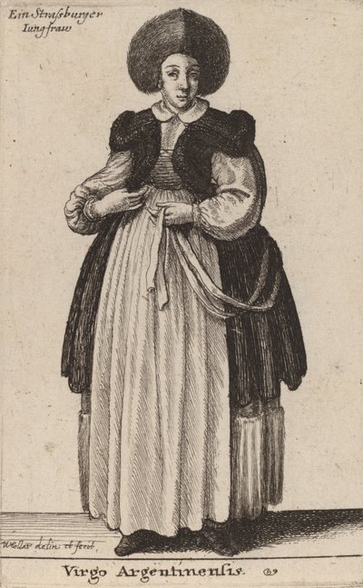 Virgo Argentinensis de Wenceslaus Hollar