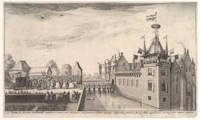 Visita a A. Roelants de Wenceslaus Hollar