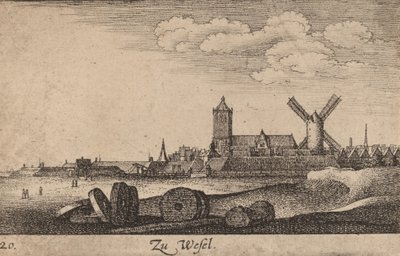 Wesel, 1635 de Wenceslaus Hollar