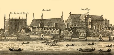 Westminster en 1640, 1881 de Wenceslaus Hollar
