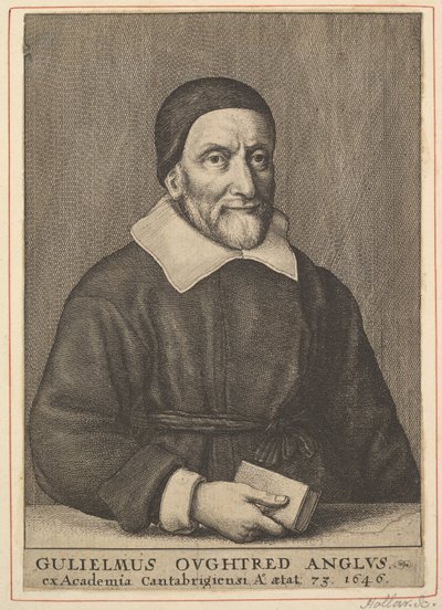 William Oughtred, 1644 de Wenceslaus Hollar