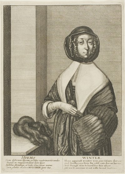 Invierno de Wenceslaus Hollar