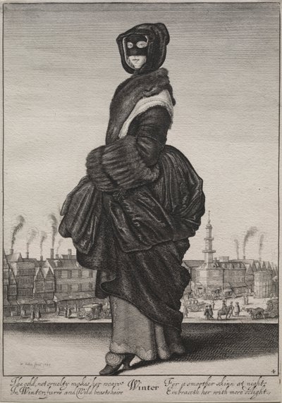 Invierno de Wenceslaus Hollar