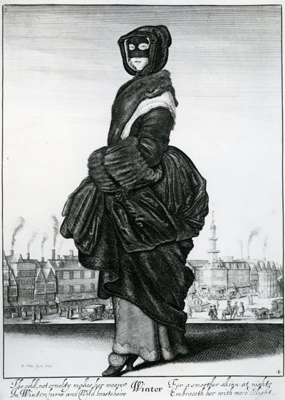 Invierno de Wenceslaus Hollar