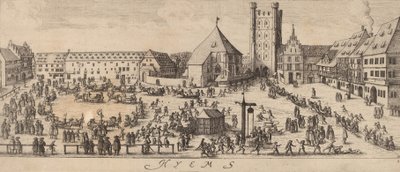 Invierno: El campo de desfile, c. 1628-1629 de Wenceslaus Hollar