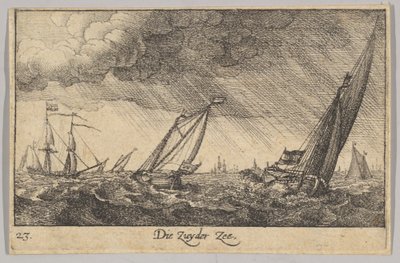 Zuyder Zee de Wenceslaus Hollar