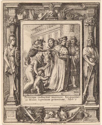 Duque de Wenceslaus Hollar after Hans Holbein the Younger after Abraham van Diepenbeeck
