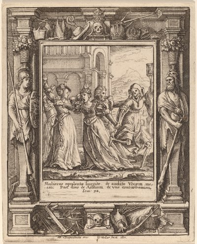 Reina de Wenceslaus Hollar after Hans Holbein the Younger after Abraham van Diepenbeeck