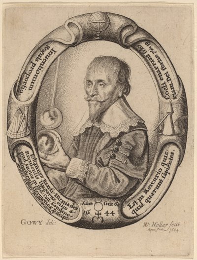 Johann Banfi Huniades de Wenceslaus Hollar after Jacob Peter Gowy