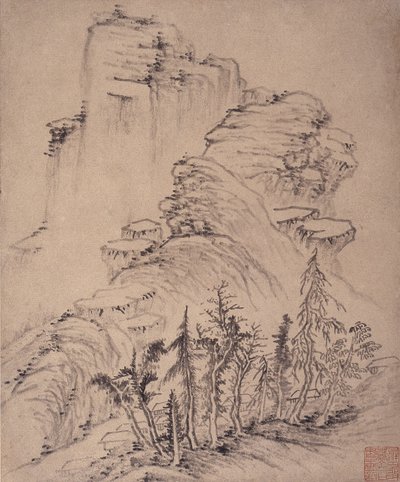 Álbum de pinturas de paisajes de Wencong Yang