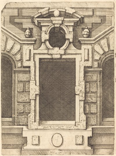 Ventanas con Frontón de Wendel Dietterlin